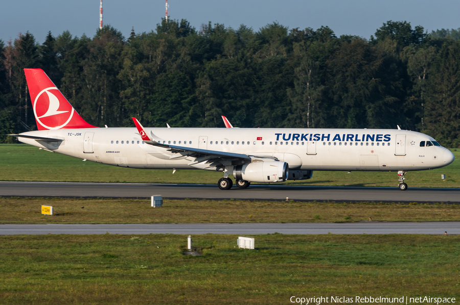 Turkish Airlines Airbus A321-231 (TC-JSK) | Photo 344036
