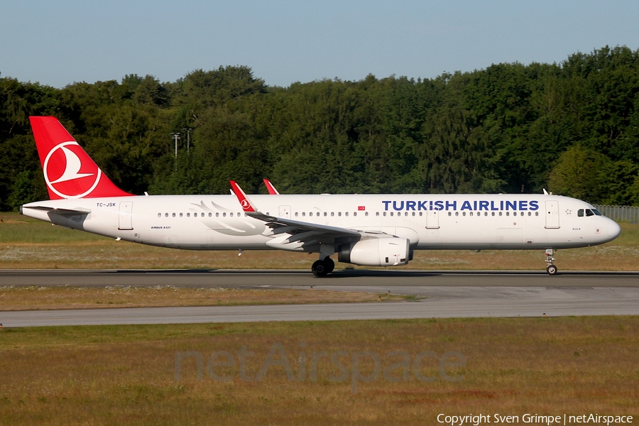 Turkish Airlines Airbus A321-231 (TC-JSK) | Photo 575147