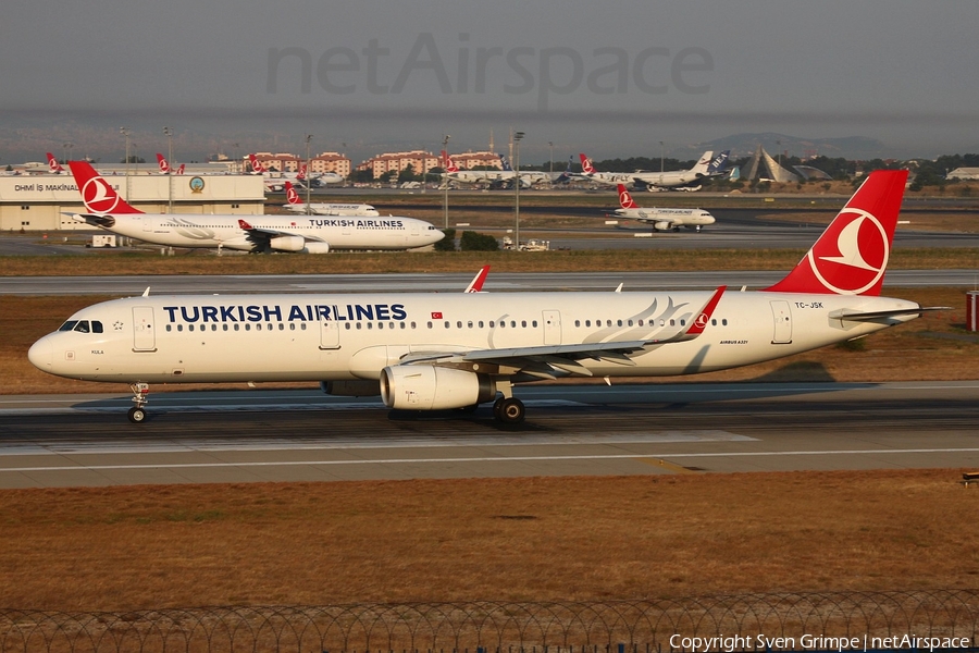 Turkish Airlines Airbus A321-231 (TC-JSK) | Photo 85848