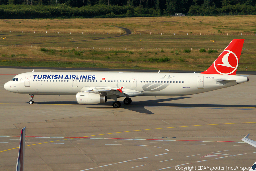 Turkish Airlines Airbus A321-231 (TC-JSL) | Photo 292282