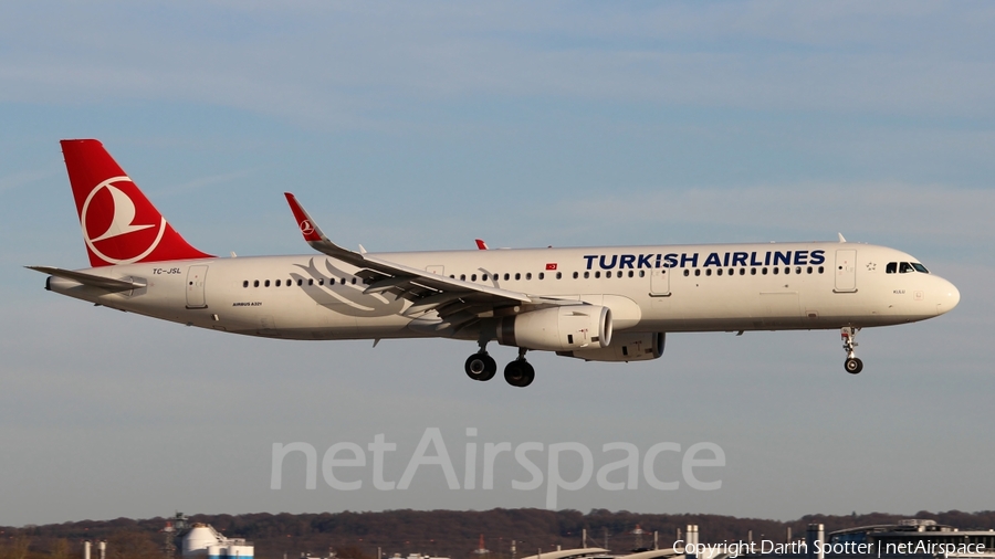 Turkish Airlines Airbus A321-231 (TC-JSL) | Photo 215918