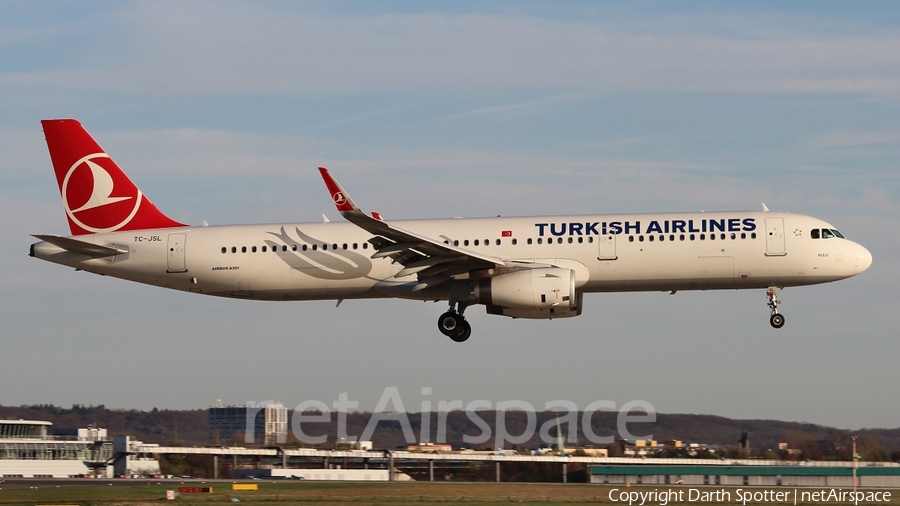 Turkish Airlines Airbus A321-231 (TC-JSL) | Photo 215919