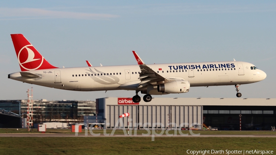 Turkish Airlines Airbus A321-231 (TC-JSL) | Photo 215920