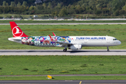 Turkish Airlines Airbus A321-231 (TC-JSL) at  Dusseldorf - International, Germany