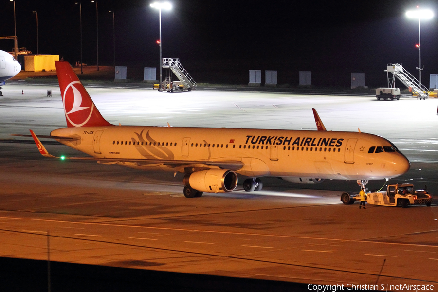 Turkish Airlines Airbus A321-231 (TC-JSM) | Photo 366384