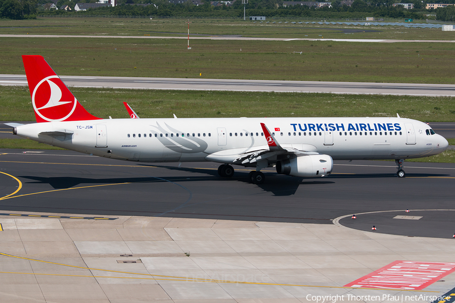 Turkish Airlines Airbus A321-231 (TC-JSM) | Photo 63090