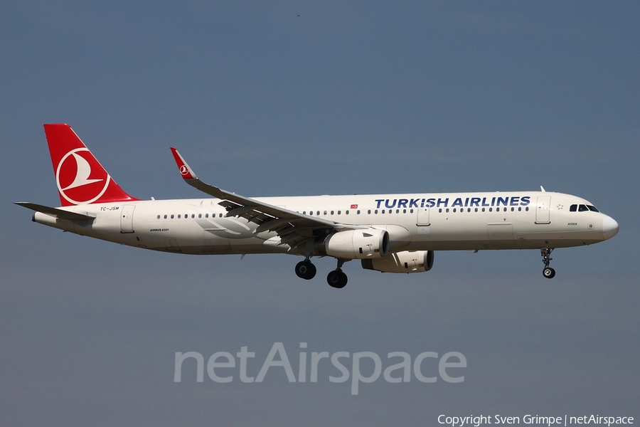 Turkish Airlines Airbus A321-231 (TC-JSM) | Photo 110577