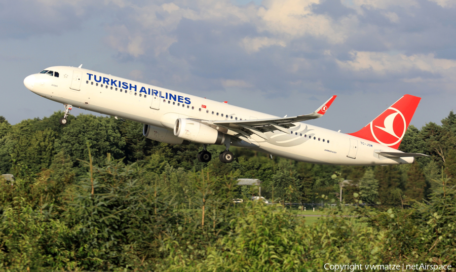 Turkish Airlines Airbus A321-231 (TC-JSM) | Photo 179294