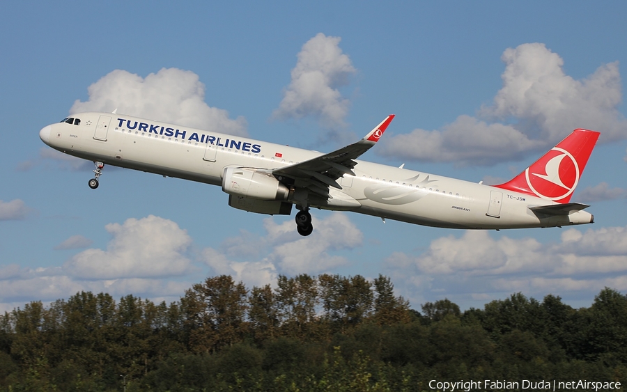 Turkish Airlines Airbus A321-231 (TC-JSM) | Photo 274296