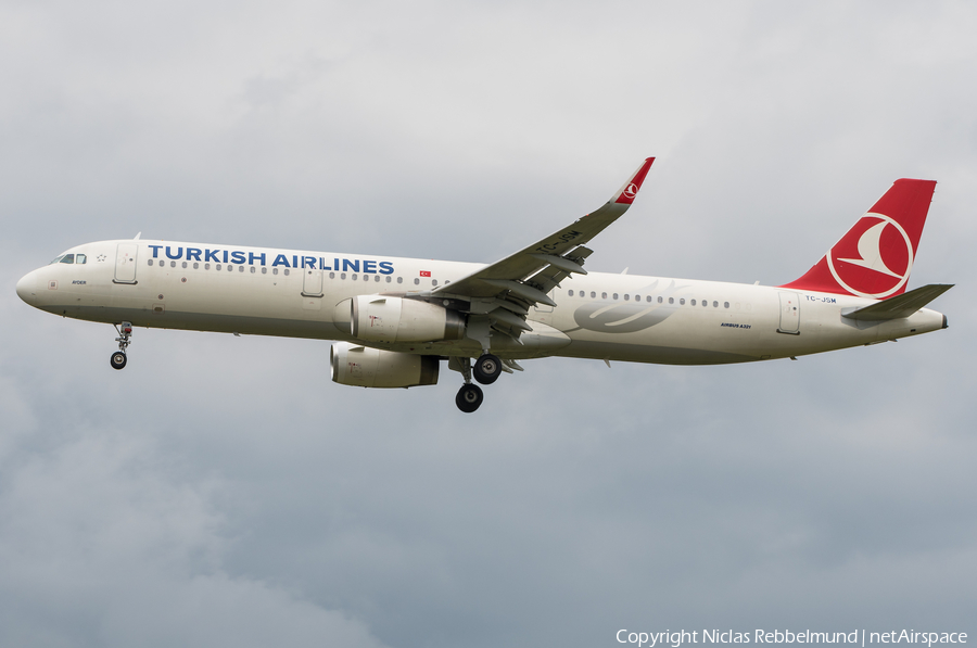 Turkish Airlines Airbus A321-231 (TC-JSM) | Photo 342945