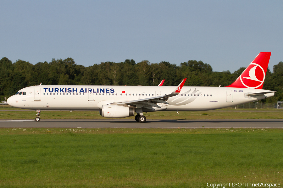 Turkish Airlines Airbus A321-231 (TC-JSM) | Photo 510107