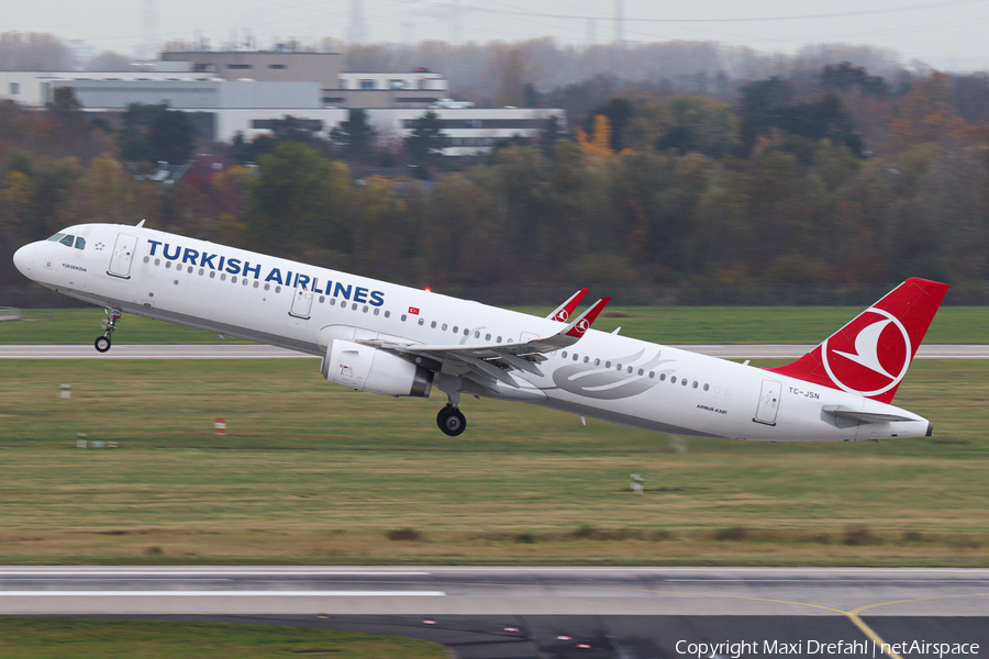 Turkish Airlines Airbus A321-231 (TC-JSN) | Photo 490898