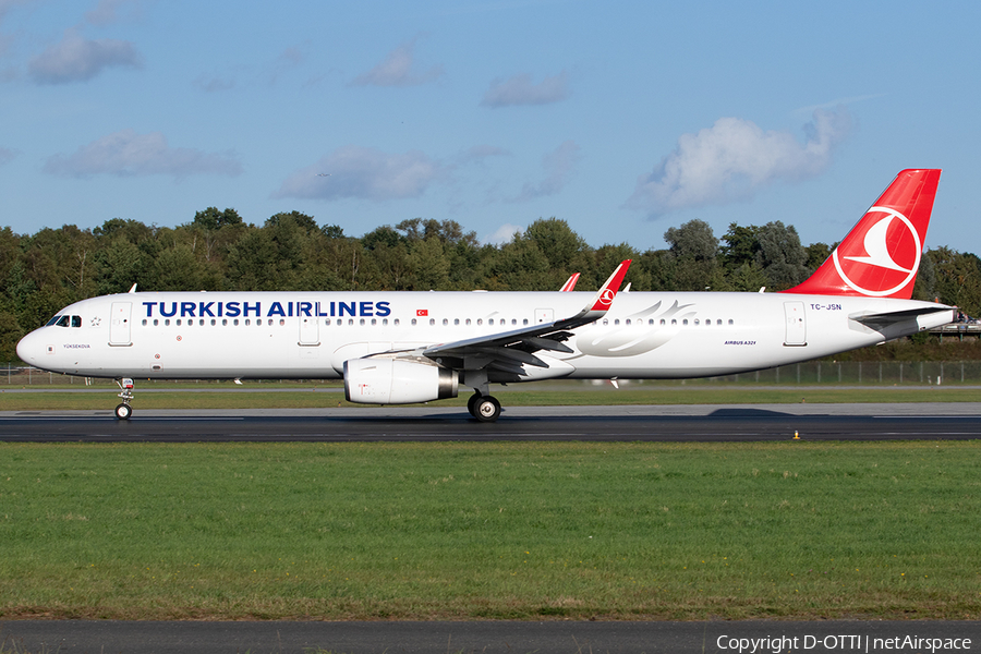 Turkish Airlines Airbus A321-231 (TC-JSN) | Photo 592891
