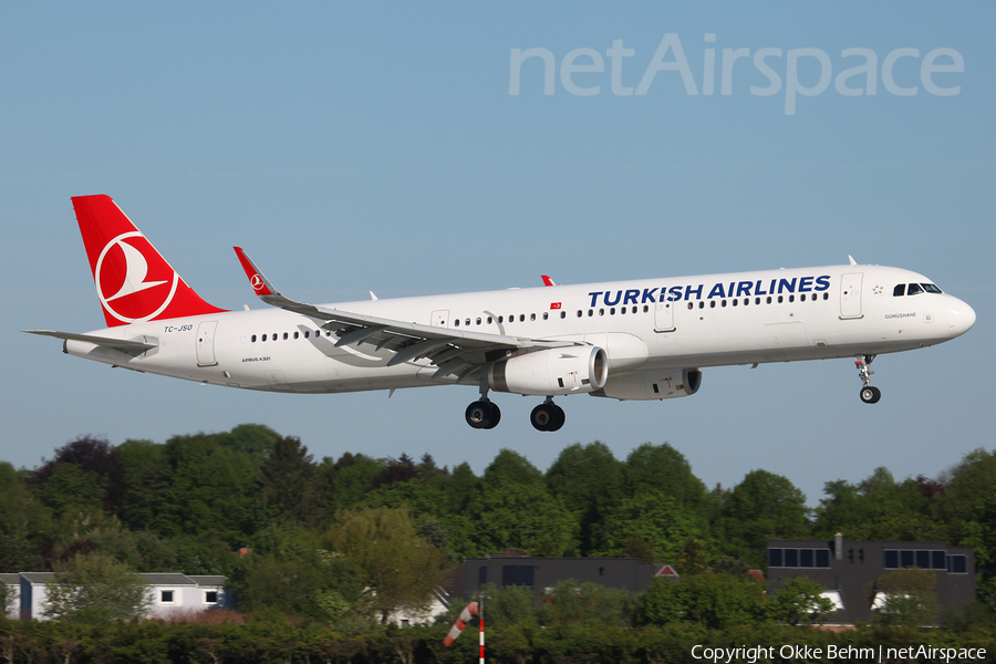 Turkish Airlines Airbus A321-231 (TC-JSO) | Photo 108769
