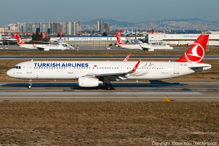 Turkish Airlines Airbus A321-231 (TC-JSO) | Photo 308047