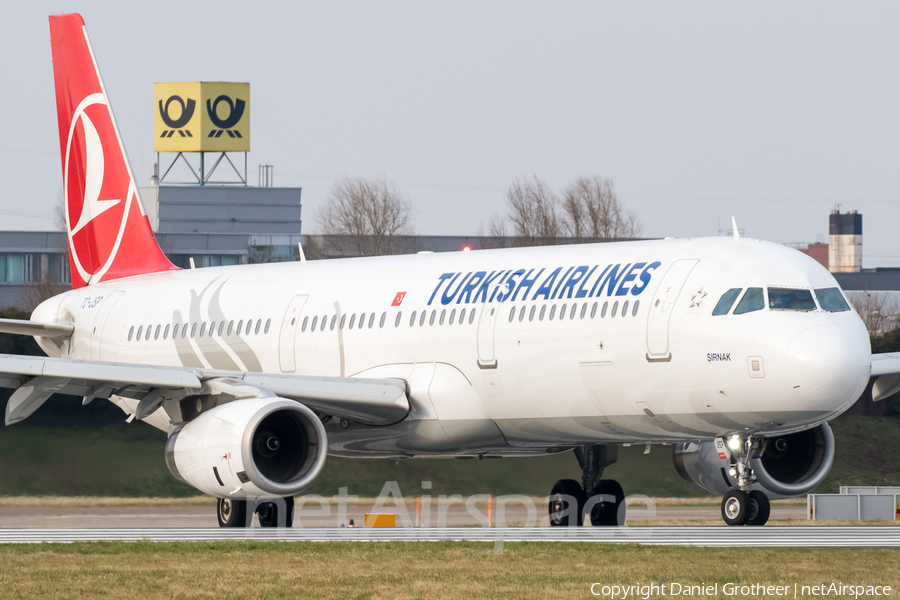 Turkish Airlines Airbus A321-231 (TC-JSP) | Photo 232941