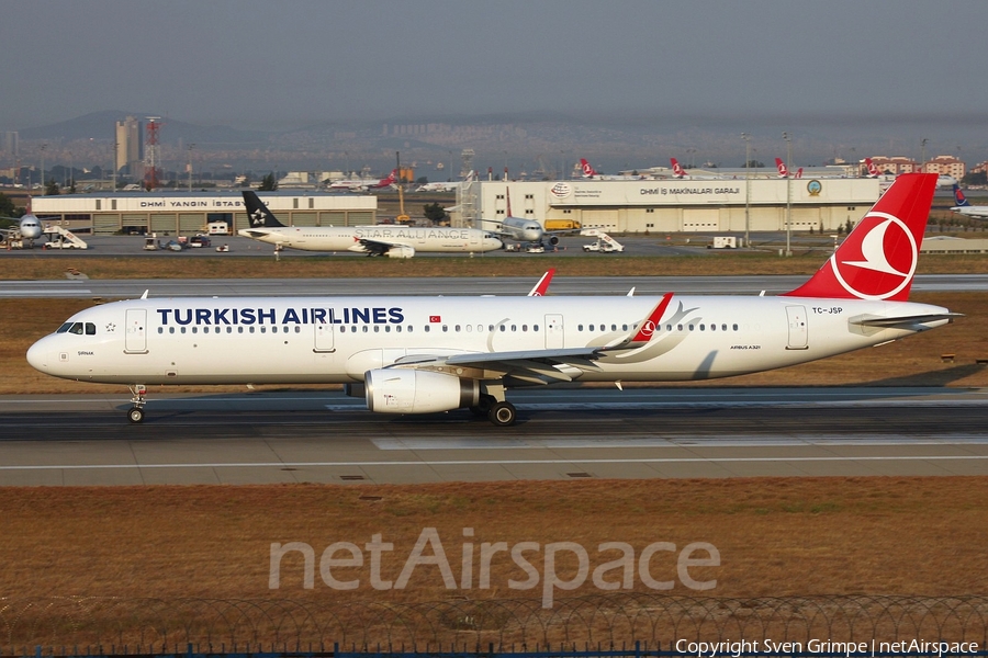 Turkish Airlines Airbus A321-231 (TC-JSP) | Photo 90135