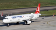 Turkish Airlines Airbus A321-231 (TC-JSS) at  Cologne/Bonn, Germany