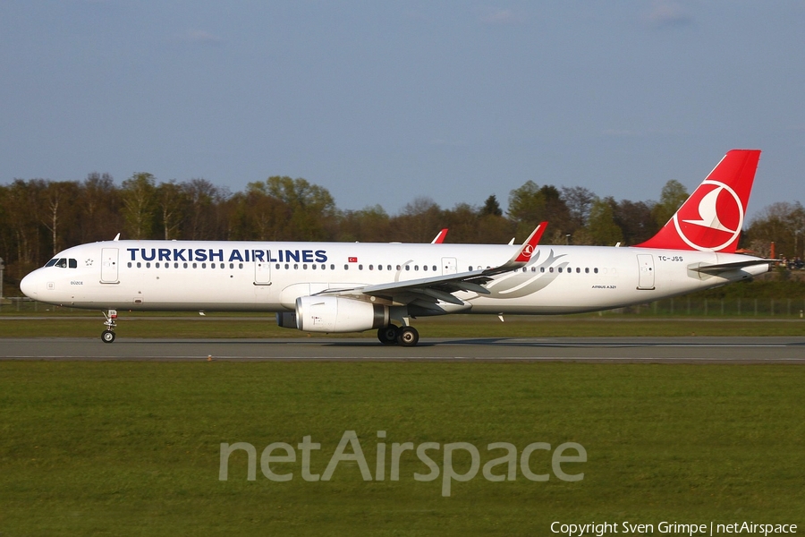 Turkish Airlines Airbus A321-231 (TC-JSS) | Photo 219371