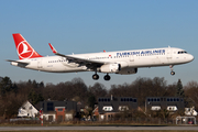 Turkish Airlines Airbus A321-231 (TC-JSV) at  Hamburg - Fuhlsbuettel (Helmut Schmidt), Germany