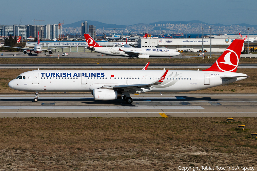 Turkish Airlines Airbus A321-231 (TC-JSV) | Photo 307896