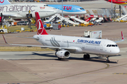 Turkish Airlines Airbus A321-231 (TC-JSV) at  Manchester - International (Ringway), United Kingdom