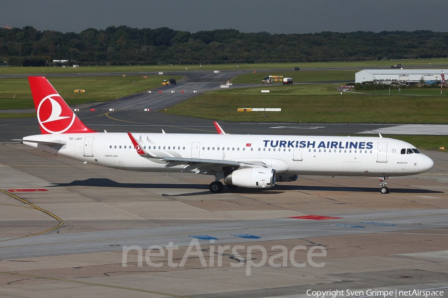 Turkish Airlines Airbus A321-231 (TC-JSY) | Photo 189175