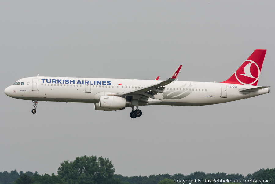 Turkish Airlines Airbus A321-231 (TC-JSY) | Photo 247552