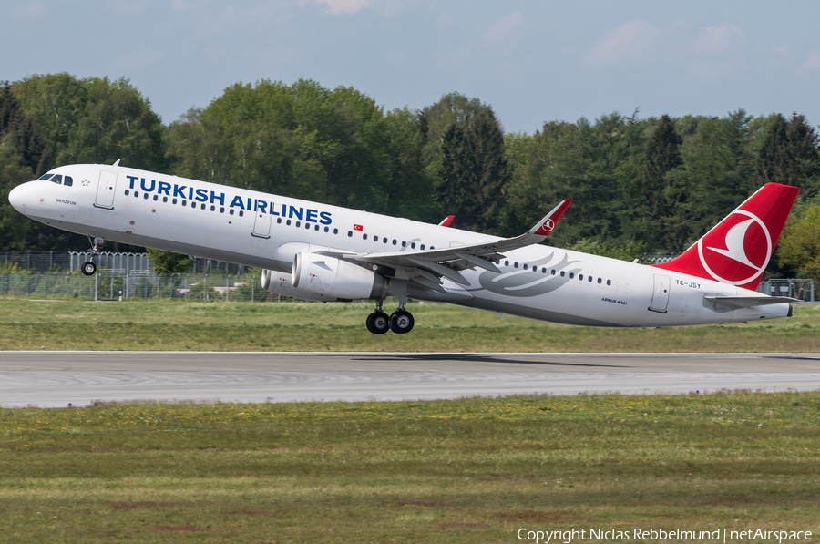 Turkish Airlines Airbus A321-231 (TC-JSY) | Photo 320884
