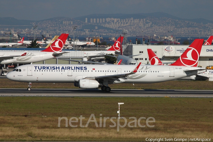 Turkish Airlines Airbus A321-231 (TC-JSY) | Photo 281473