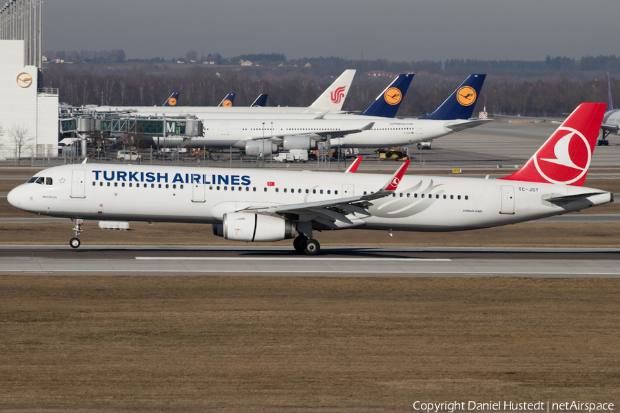 Turkish Airlines Airbus A321-231 (TC-JSY) | Photo 416885