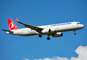 Turkish Airlines Airbus A321-231 (TC-JSY) at  Oslo - Gardermoen, Norway