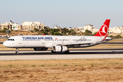 Turkish Airlines Airbus A321-231 (TC-JSZ) at  Luqa - Malta International, Malta