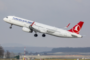 Turkish Airlines Airbus A321-231 (TC-JSZ) at  Zurich - Kloten, Switzerland