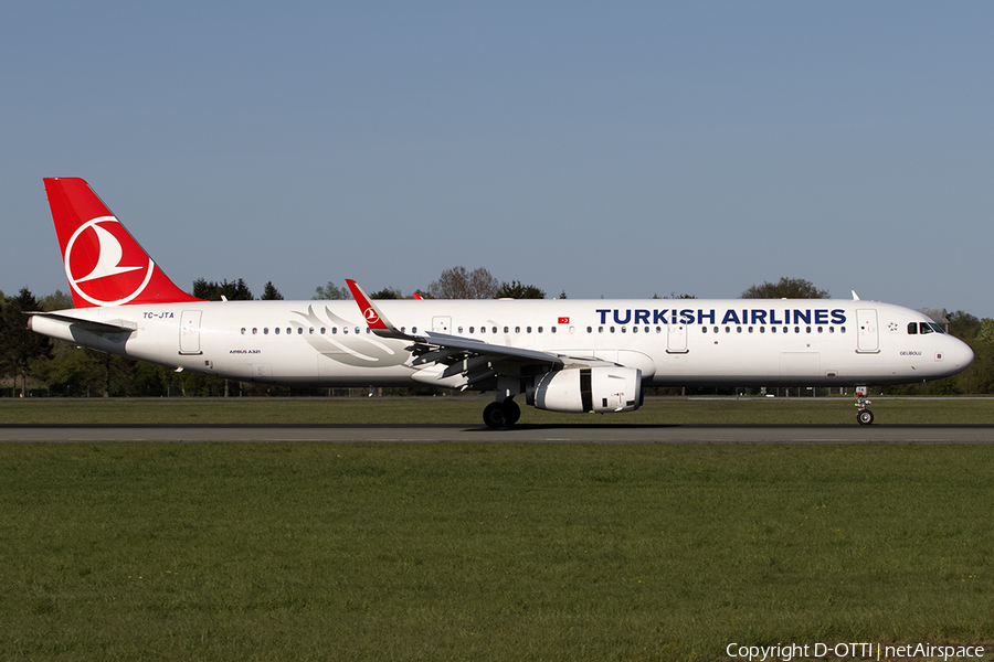 Turkish Airlines Airbus A321-231 (TC-JTA) | Photo 554440