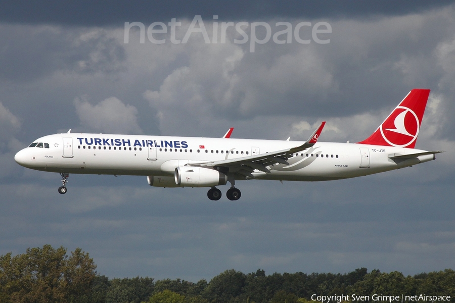 Turkish Airlines Airbus A321-231 (TC-JTE) | Photo 188763