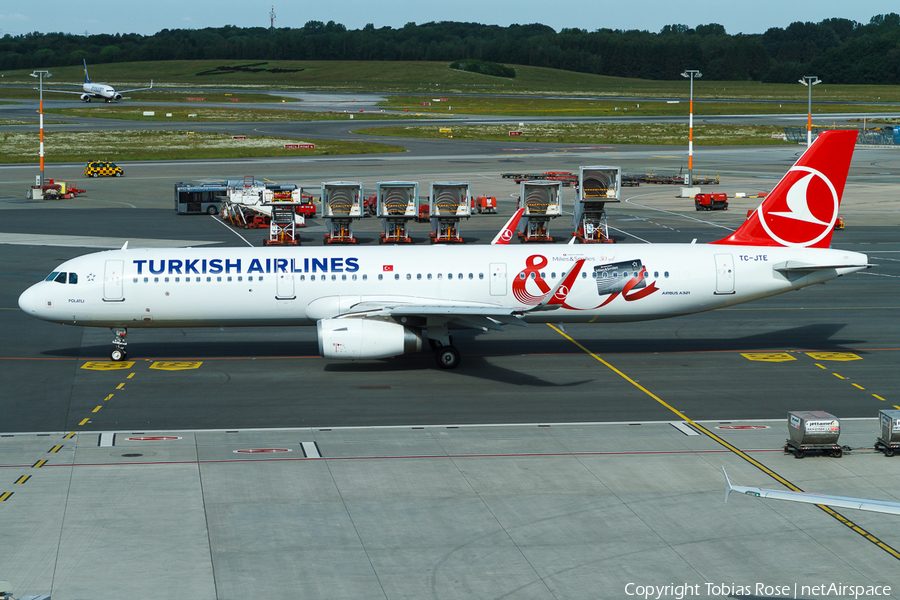 Turkish Airlines Airbus A321-231 (TC-JTE) | Photo 335062