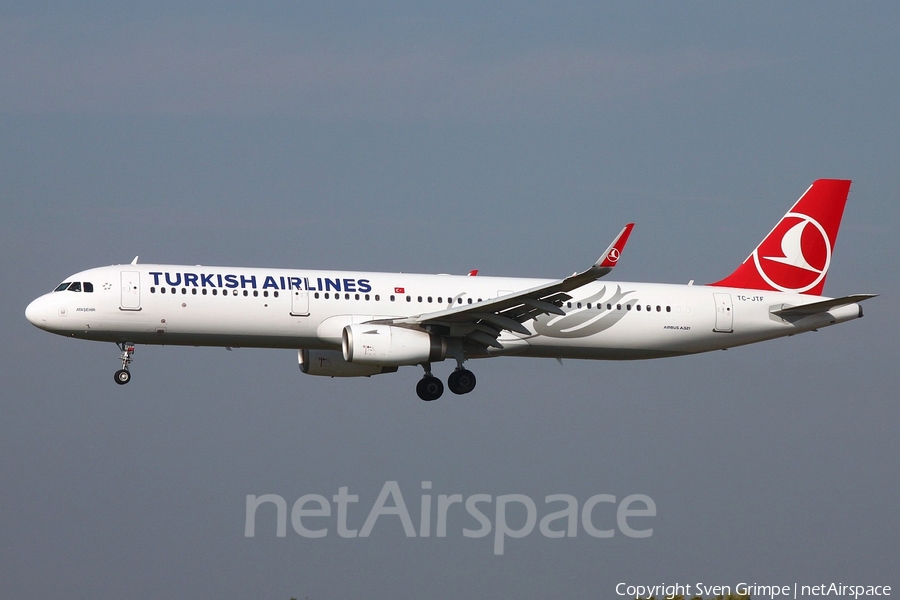 Turkish Airlines Airbus A321-231 (TC-JTF) | Photo 267858