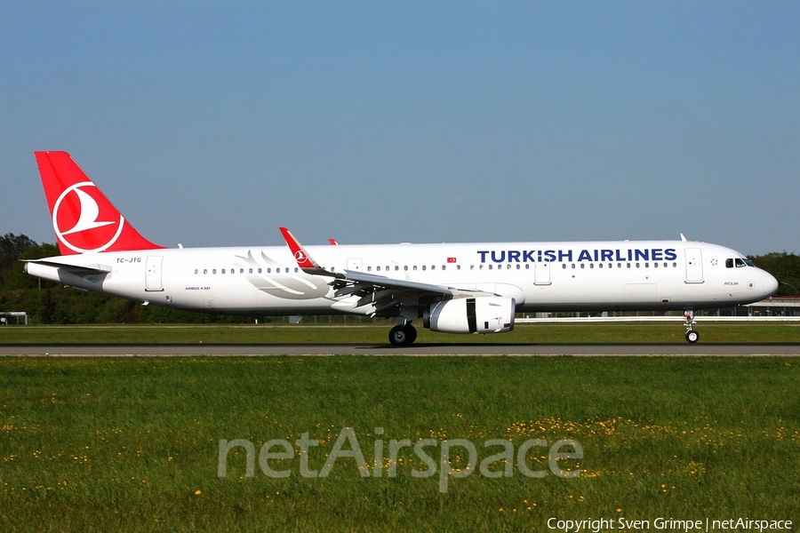 Turkish Airlines Airbus A321-231 (TC-JTG) | Photo 107839