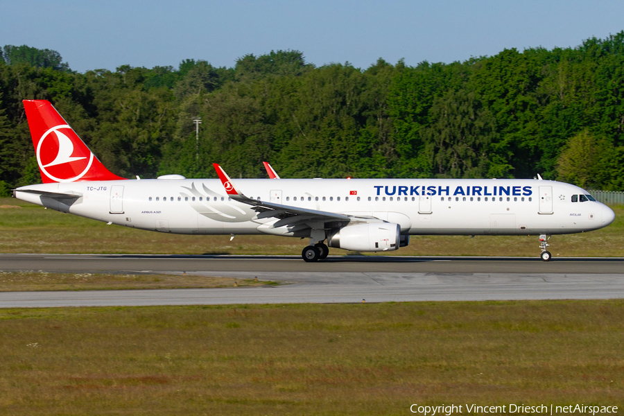 Turkish Airlines Airbus A321-231 (TC-JTG) | Photo 585082
