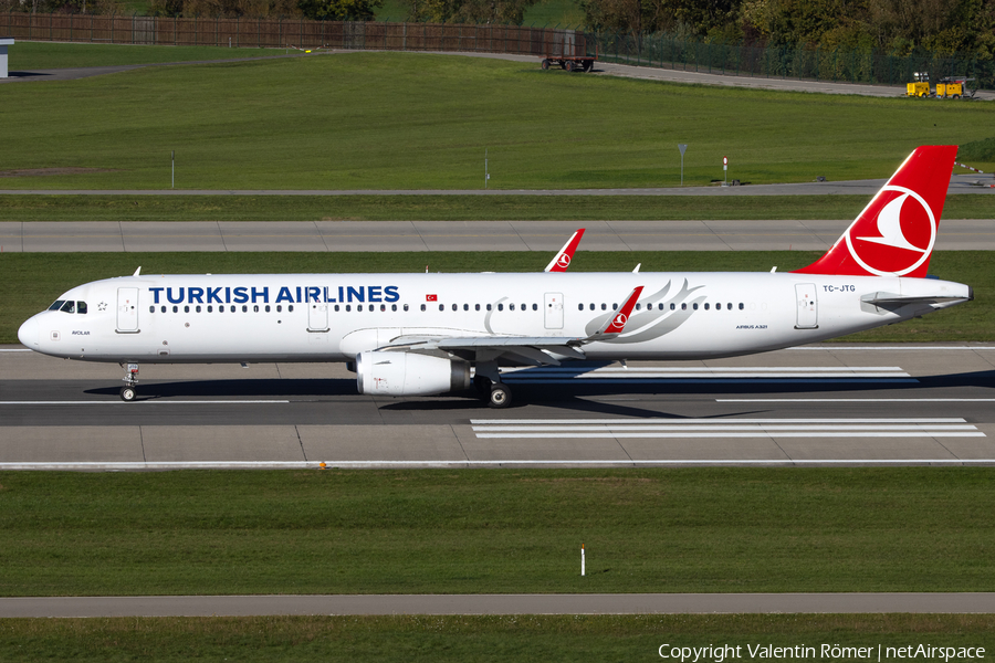 Turkish Airlines Airbus A321-231 (TC-JTG) | Photo 543607