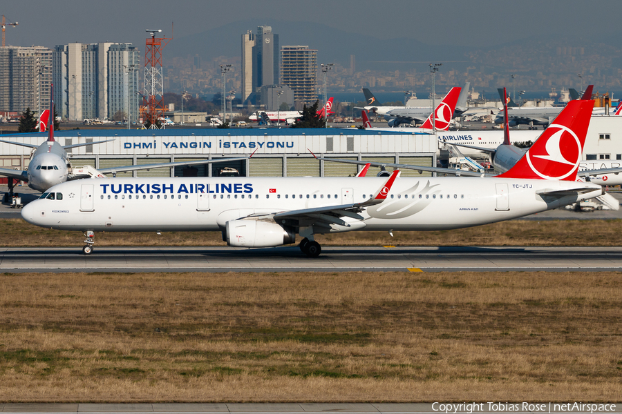 Turkish Airlines Airbus A321-231 (TC-JTJ) | Photo 313708