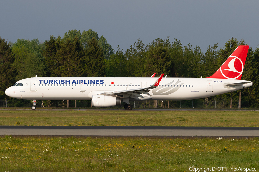 Turkish Airlines Airbus A321-231 (TC-JTK) | Photo 321094