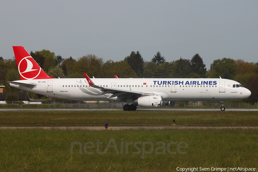 Turkish Airlines Airbus A321-231 (TC-JTL) | Photo 568940