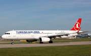 Turkish Airlines Airbus A321-231 (TC-JTM) at  Manchester - International (Ringway), United Kingdom