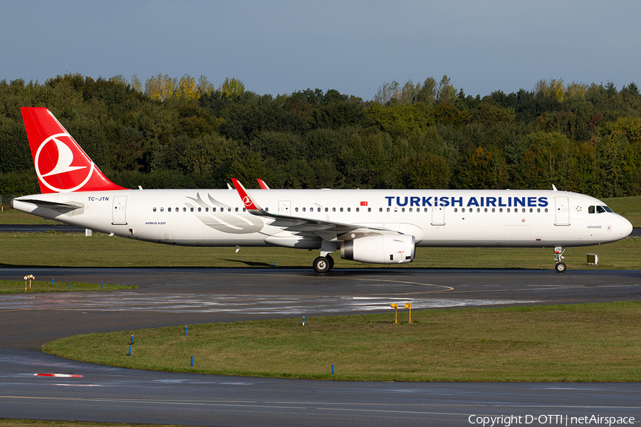 Turkish Airlines Airbus A321-231 (TC-JTN) | Photo 265654