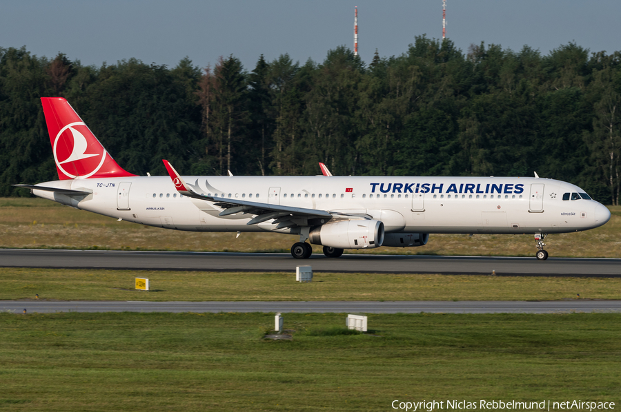 Turkish Airlines Airbus A321-231 (TC-JTN) | Photo 332842