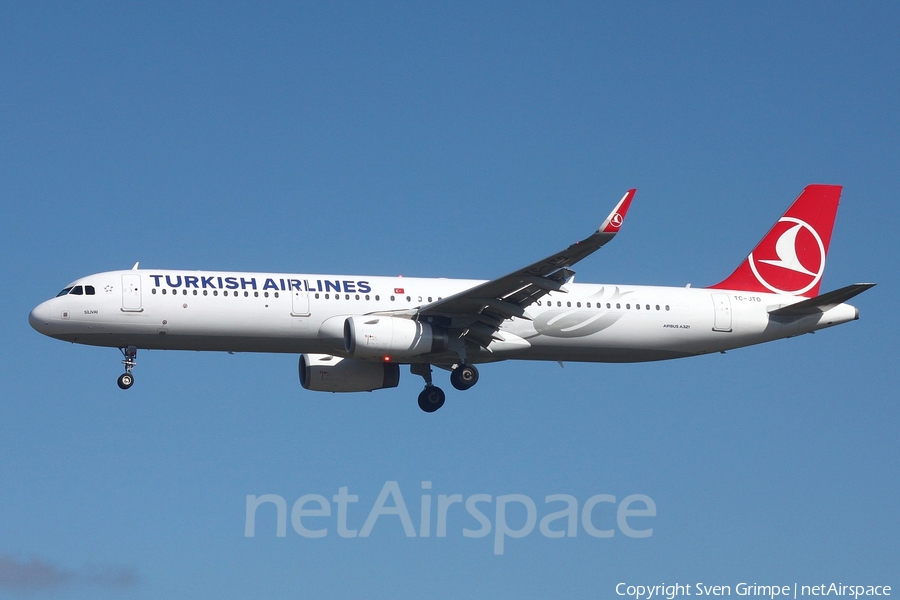 Turkish Airlines Airbus A321-231 (TC-JTO) | Photo 252119