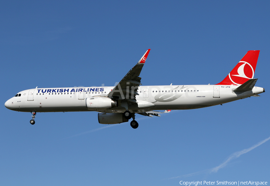 Turkish Airlines Airbus A321-231 (TC-JTO) | Photo 265677