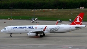 Turkish Airlines Airbus A321-231 (TC-JTR) at  Cologne/Bonn, Germany